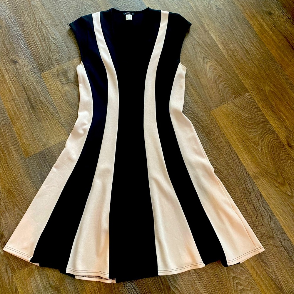 Very pretty fit and flare dress by VENUS. 
Dress Movement very complimenting..